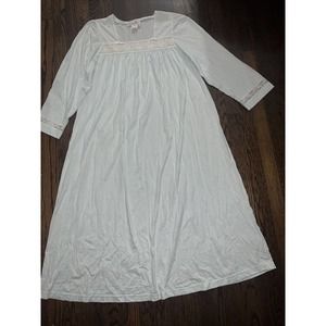 vtg Oscar de La Renta Saks 5th Ave Mint ￼ Nightgown S Robe Large